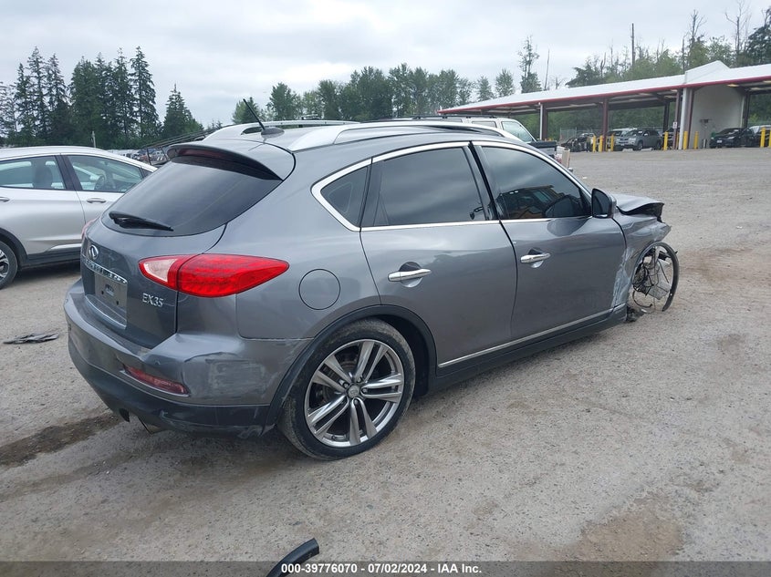 2011 Infiniti Ex35 Journey VIN: JN1AJ0HR9BM854729 Lot: 39776070