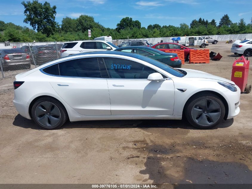 2020 Tesla Model 3 Standard Range Plus Rear-Wheel Drive/Standard Range Rear-Wheel Drive VIN: 5YJ3E1EA0LF804939 Lot: 39776105