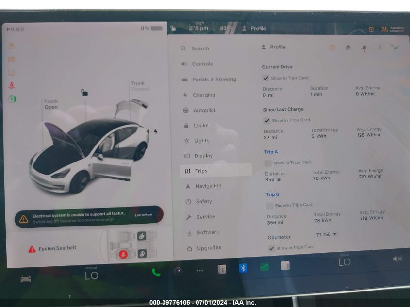 2020 Tesla Model 3 Standard Range Plus Rear-Wheel Drive/Standard Range Rear-Wheel Drive VIN: 5YJ3E1EA0LF804939 Lot: 39776105