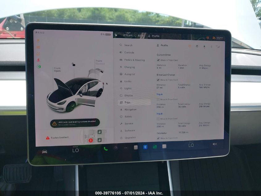 2020 Tesla Model 3 Standard Range Plus Rear-Wheel Drive/Standard Range Rear-Wheel Drive VIN: 5YJ3E1EA0LF804939 Lot: 39776105