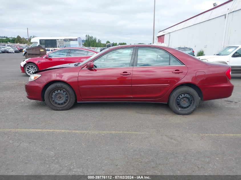 2004 Toyota Camry Le VIN: 4T1BE32K94U360467 Lot: 39776112