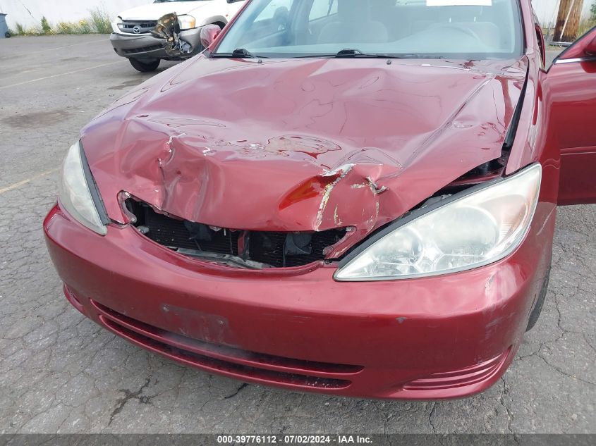 2004 Toyota Camry Le VIN: 4T1BE32K94U360467 Lot: 39776112