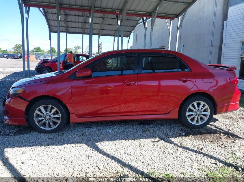 2009 Toyota Corolla S VIN: 1NXBU40E19Z069054 Lot: 39776116