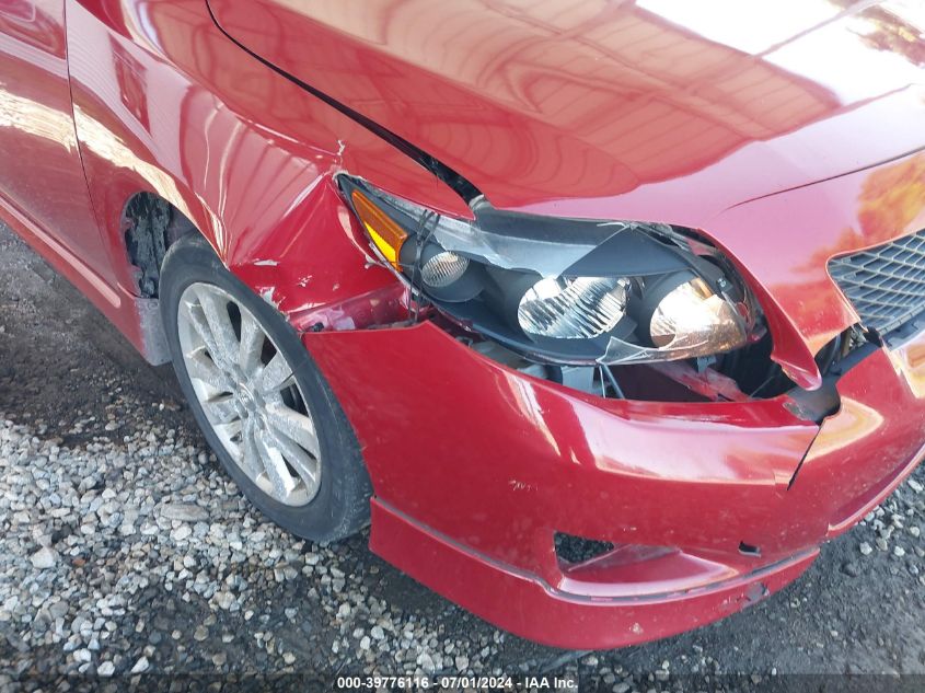 2009 Toyota Corolla S VIN: 1NXBU40E19Z069054 Lot: 39776116