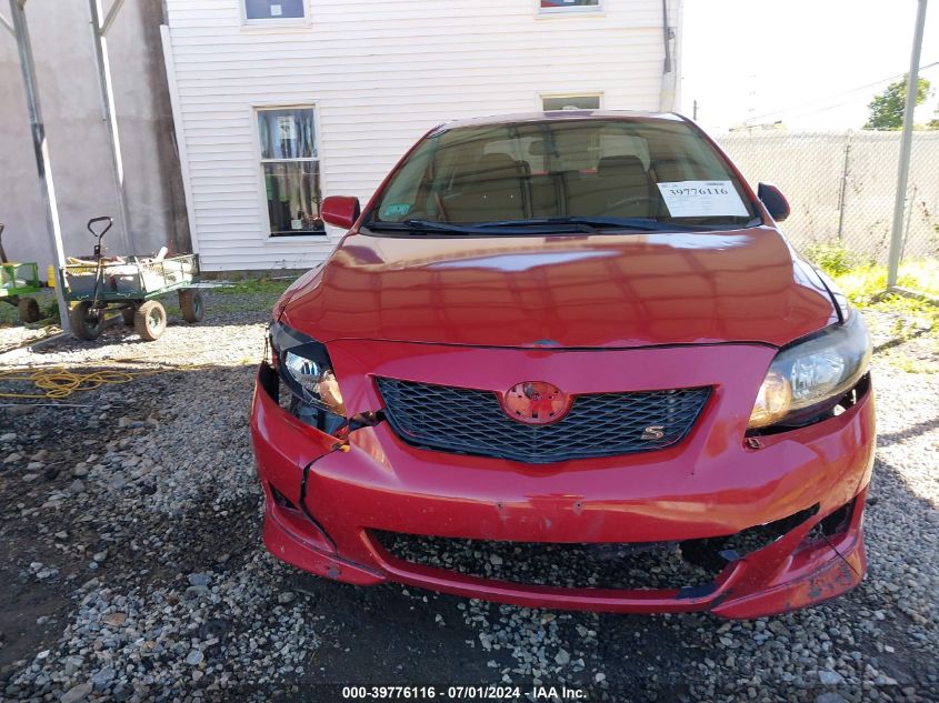 2009 Toyota Corolla S VIN: 1NXBU40E19Z069054 Lot: 39776116