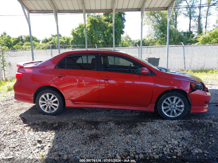 2009 Toyota Corolla S VIN: 1NXBU40E19Z069054 Lot: 39776116