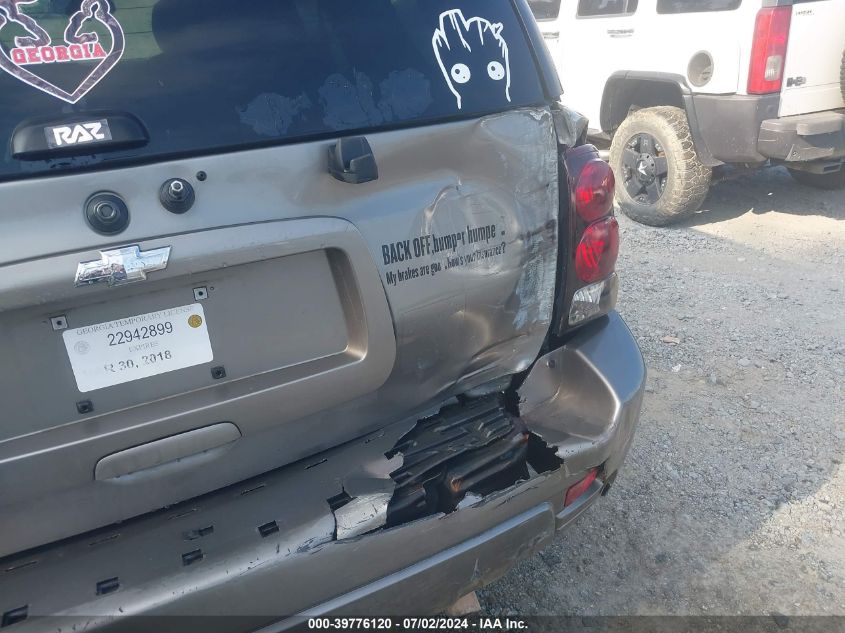 2008 Chevrolet Trailblazer Lt VIN: 1GNDS13SX82152874 Lot: 39776120