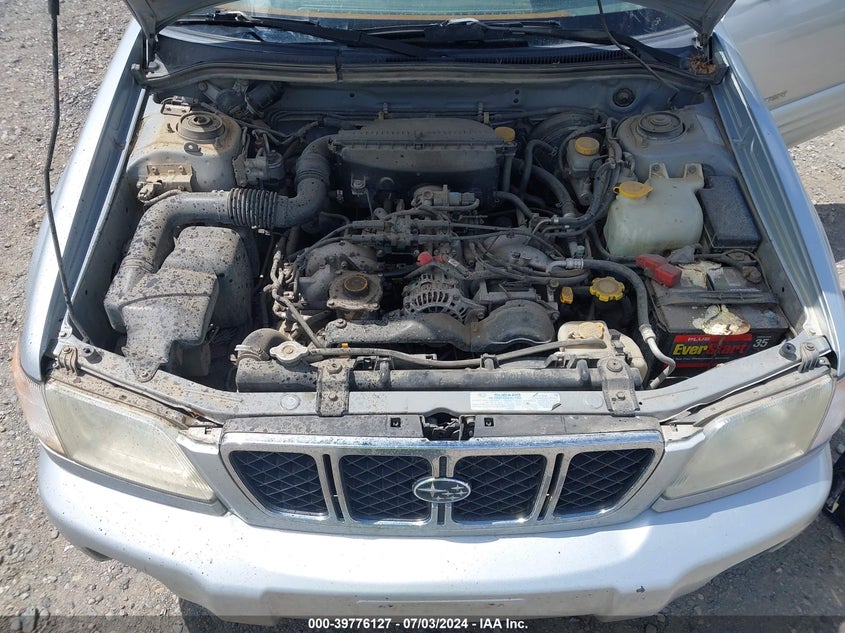 2002 Subaru Forester S VIN: JF1SF65642G700479 Lot: 39776127