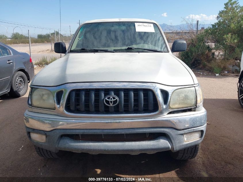 2001 Toyota Tacoma Double Cab Prerunner VIN: 5TEGN92N41Z783046 Lot: 39776133