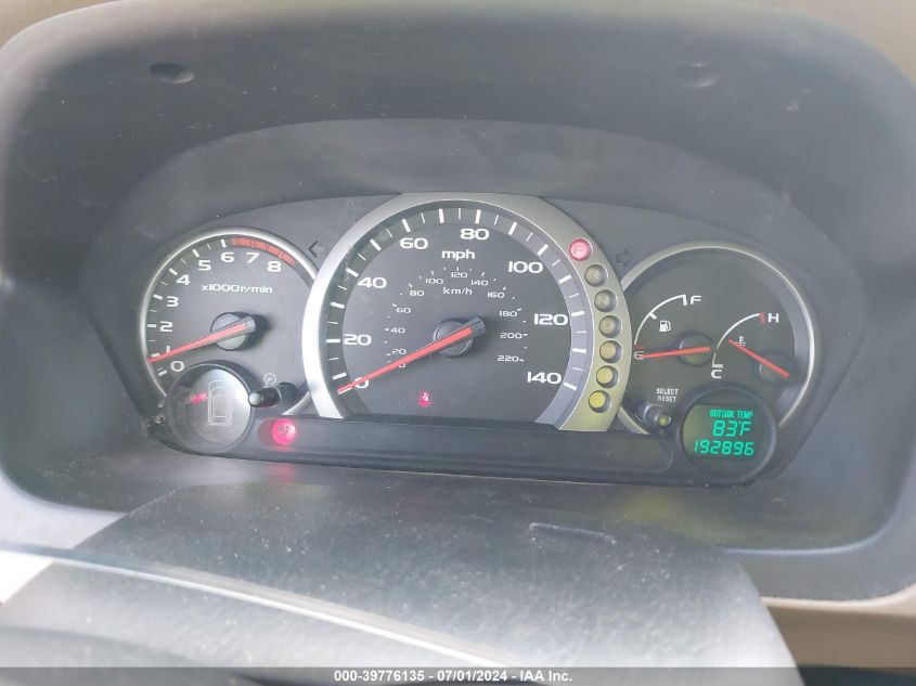 2005 Honda Pilot Ex-L VIN: 5FNYF18575B029365 Lot: 39776135