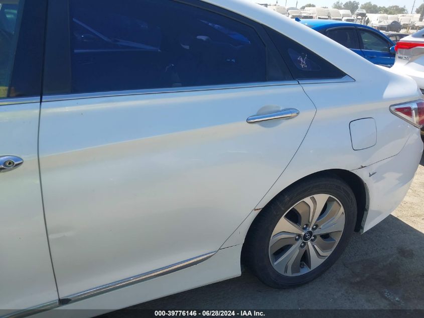 2013 Hyundai Sonata Hybrid Limited VIN: KMHEC4A45DA073530 Lot: 39776146