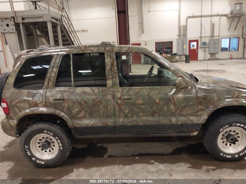 1999 Kia Sportage Ex VIN: KNDJA7238X5608511 Lot: 39776172