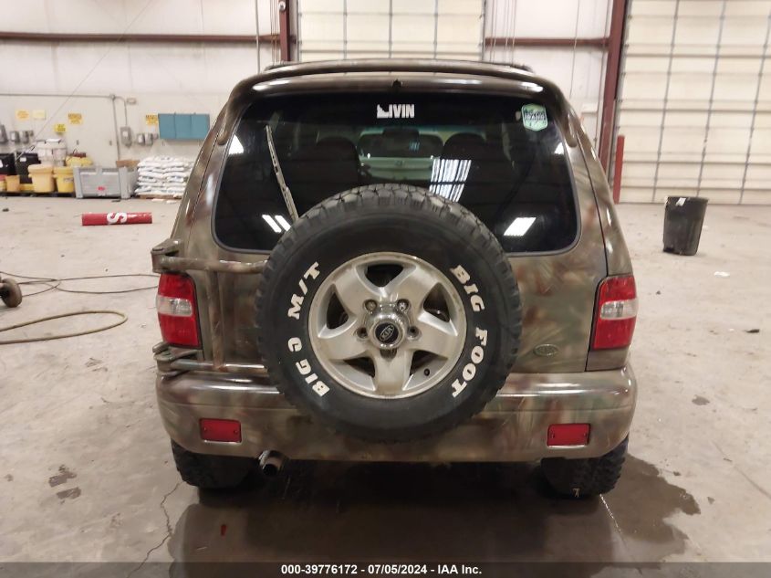 1999 Kia Sportage Ex VIN: KNDJA7238X5608511 Lot: 39776172