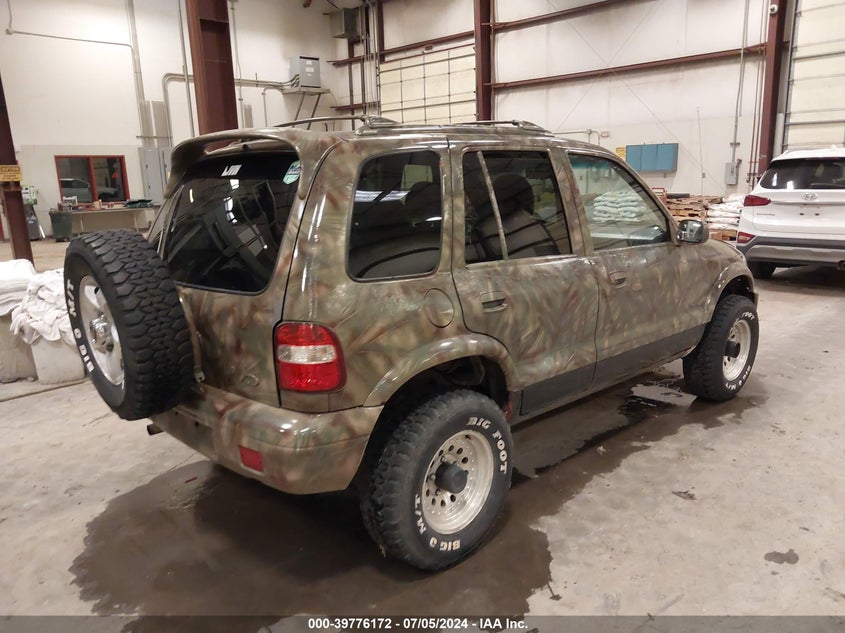 1999 Kia Sportage Ex VIN: KNDJA7238X5608511 Lot: 39776172
