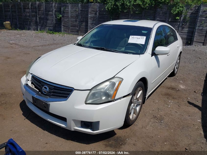 1N4BA41E17C804085 2007 Nissan Maxima 3.5 Se