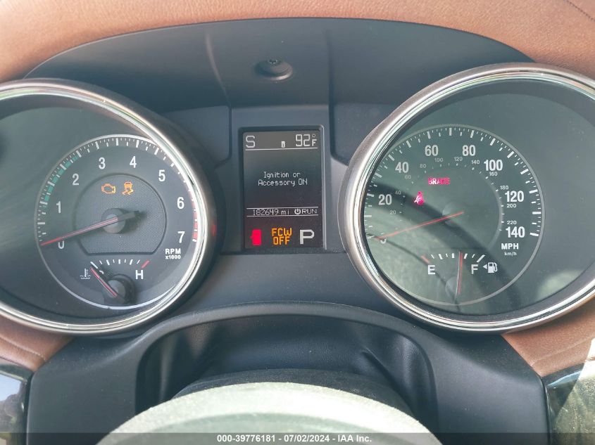 2012 Jeep Grand Cherokee Overland VIN: 1C4RJFCT1CC153759 Lot: 39776181