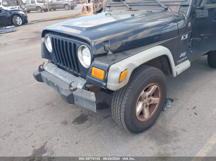 2004 Jeep Wrangler X VIN: 1J4FA39S94P761999 Lot: 39776182