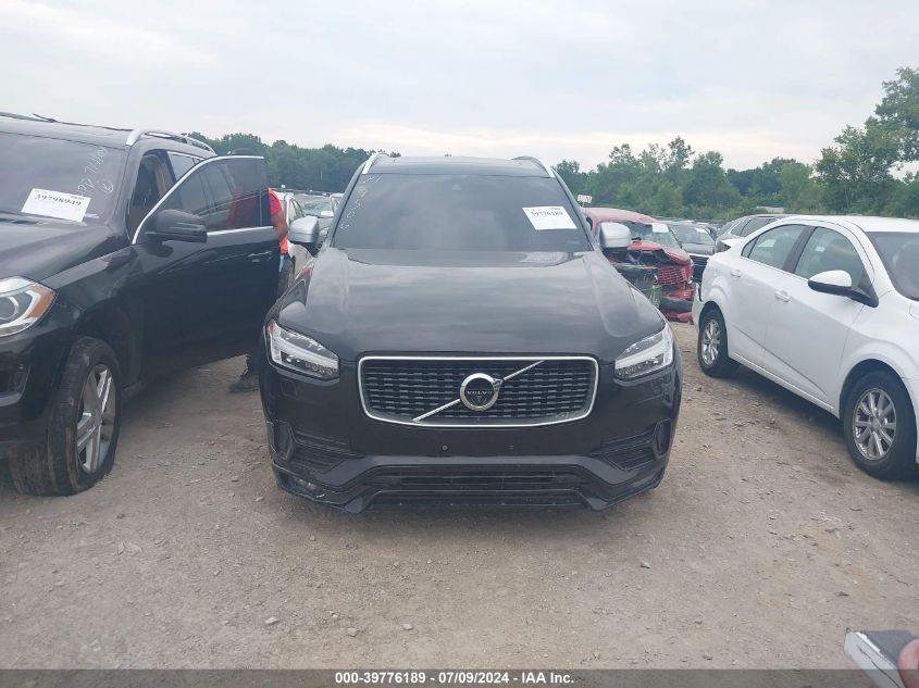 2016 Volvo Xc90 T6 R-Design VIN: YV4A22PM5G1051885 Lot: 39776189