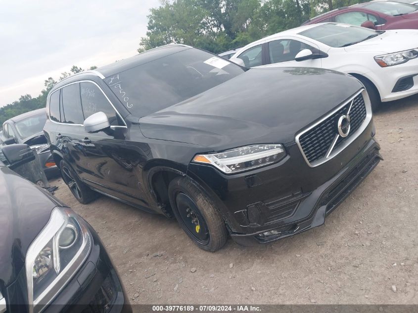 2016 Volvo Xc90 T6 R-Design VIN: YV4A22PM5G1051885 Lot: 39776189