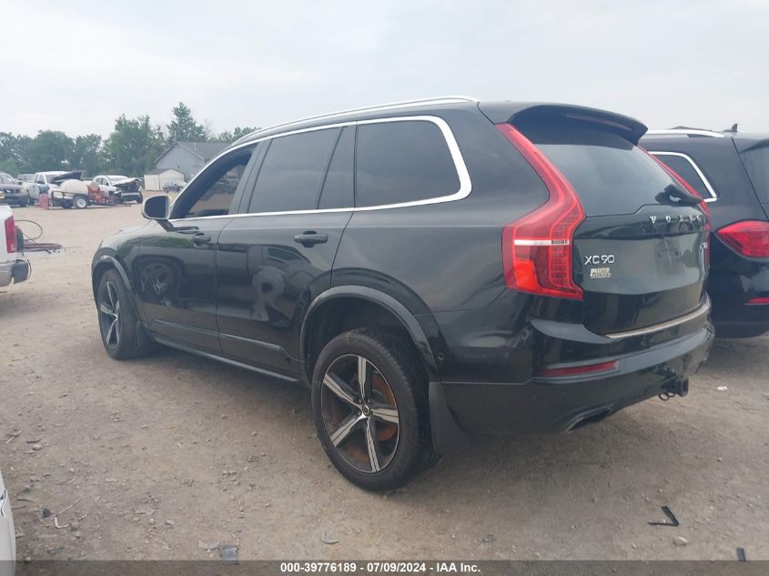 2016 Volvo Xc90 T6 R-Design VIN: YV4A22PM5G1051885 Lot: 39776189