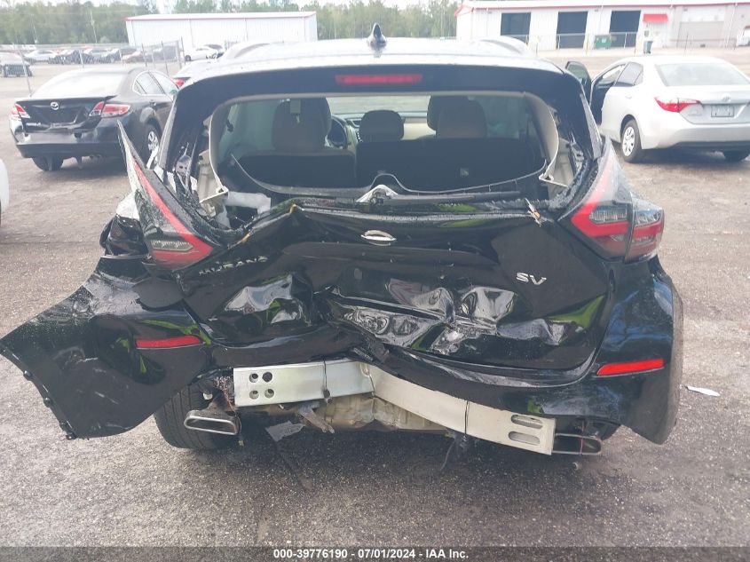 2020 Nissan Murano Sv Fwd VIN: 5N1AZ2BJ9LN166094 Lot: 39776190