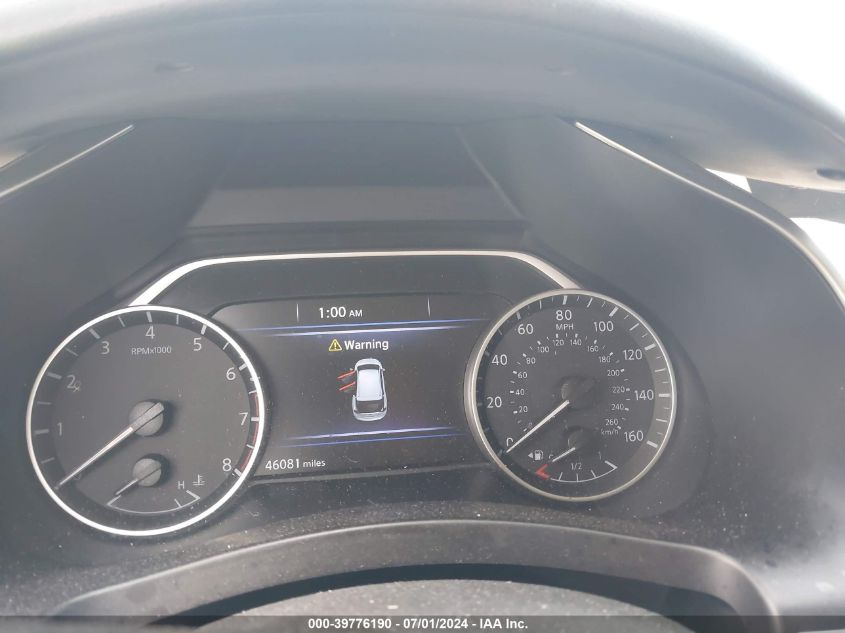 2020 Nissan Murano Sv Fwd VIN: 5N1AZ2BJ9LN166094 Lot: 39776190