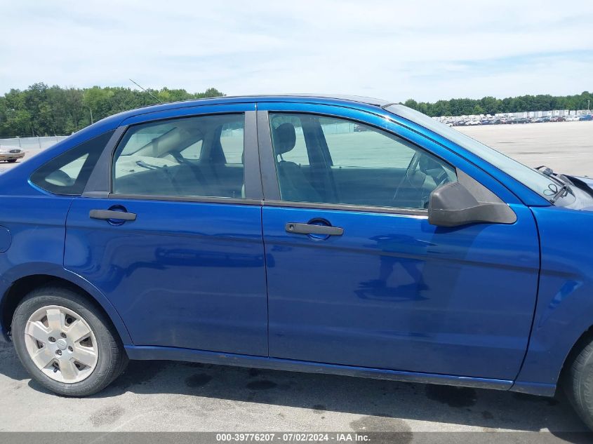 2008 Ford Focus S VIN: 1FAHP34N88W150524 Lot: 39776207