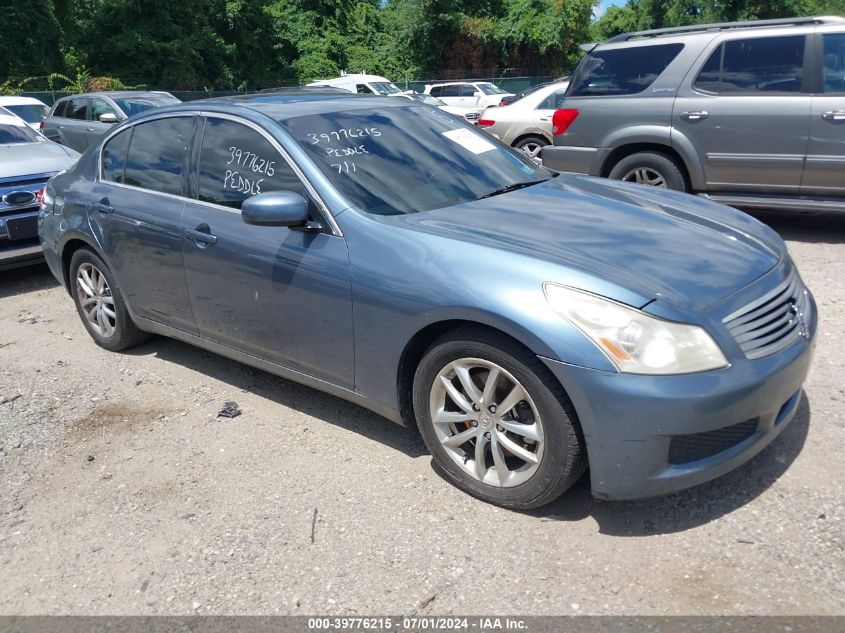 JNKBV61F47M814668 | 2007 INFINITI G35X