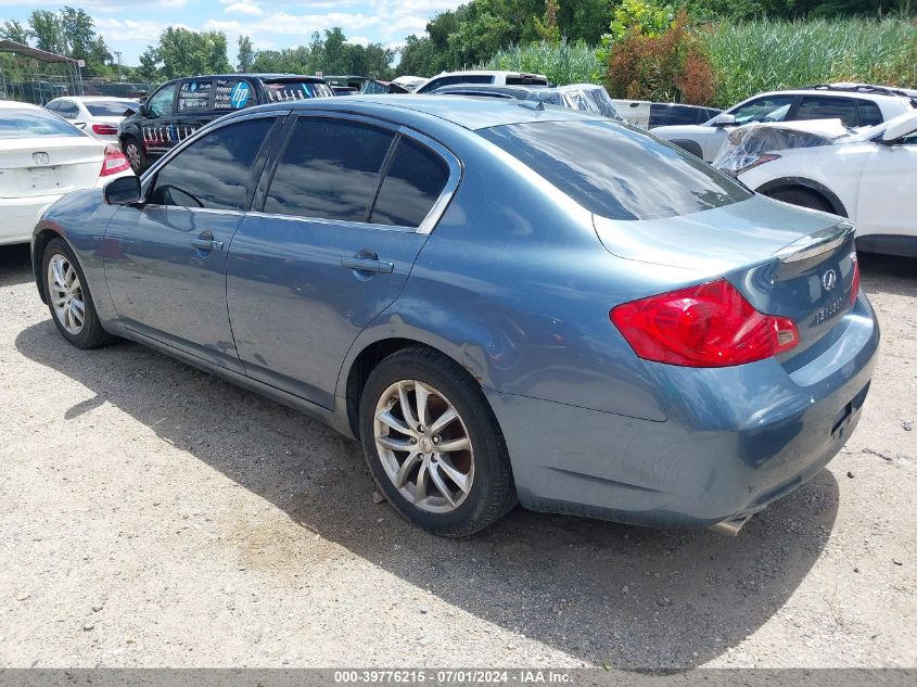 JNKBV61F47M814668 | 2007 INFINITI G35X