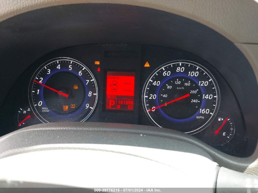 2007 Infiniti G35X VIN: JNKBV61F47M814668 Lot: 39776215