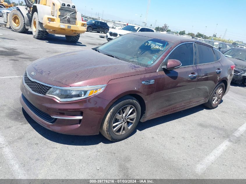 5XXGT4L35JG179834 2018 KIA OPTIMA - Image 2