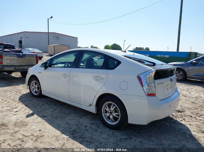 JTDKN3DU5B1347782 | 2011 TOYOTA PRIUS