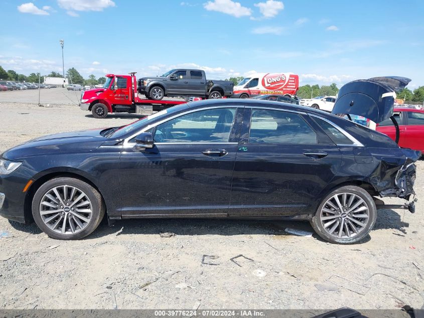 2019 Lincoln Mkz Hybrid Standard VIN: 3LN6L5KU9KR628197 Lot: 39776224