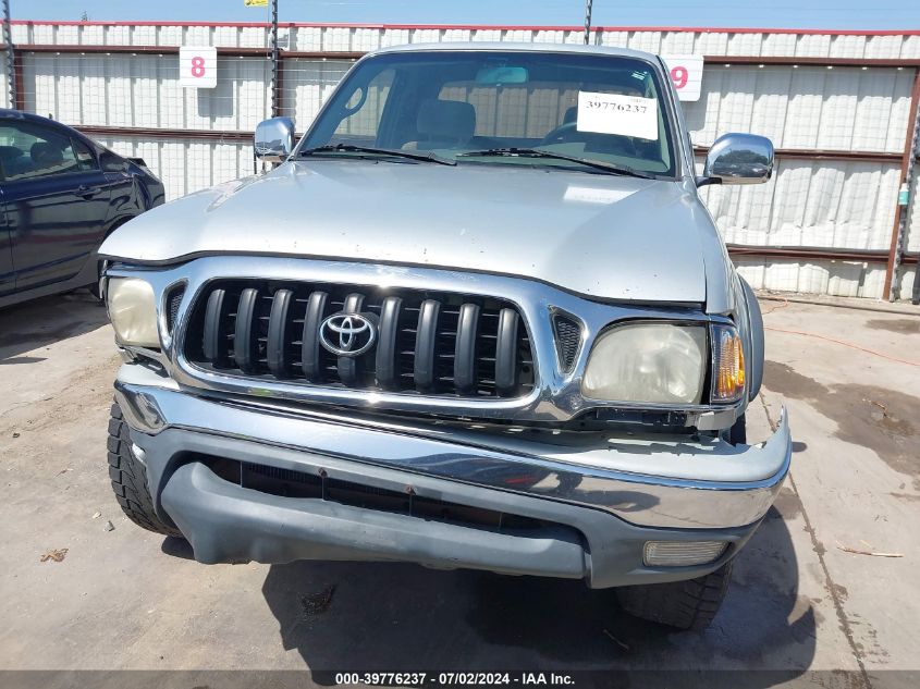 2002 Toyota Tacoma Xtracab Prerunner VIN: 5TESM92N52Z050292 Lot: 39776237