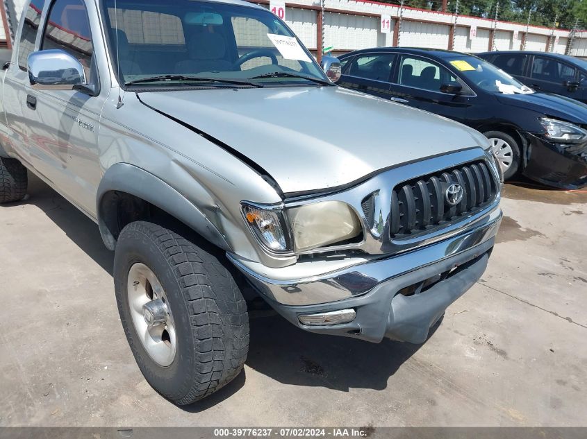 2002 Toyota Tacoma Xtracab Prerunner VIN: 5TESM92N52Z050292 Lot: 39776237