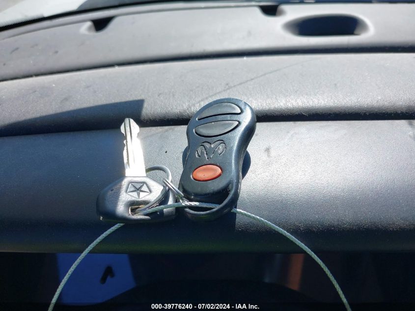 1999 Dodge Durango VIN: 1B4HR28Y3XF540042 Lot: 39776240