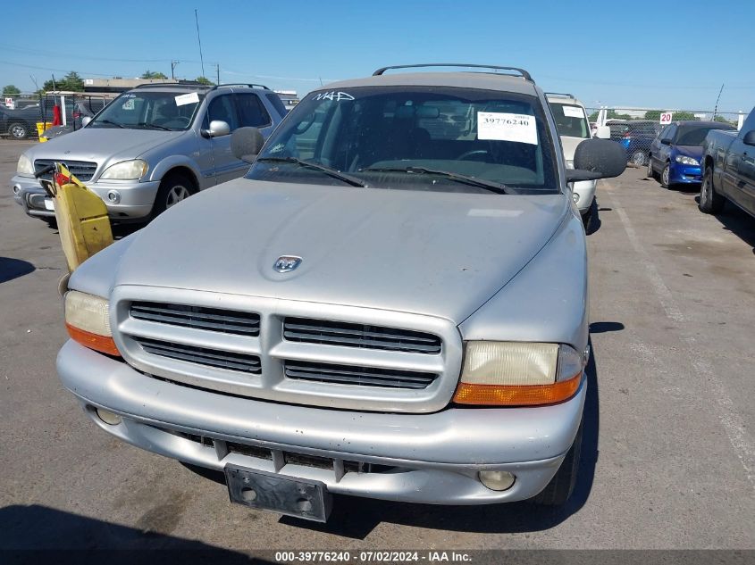 1999 Dodge Durango VIN: 1B4HR28Y3XF540042 Lot: 39776240