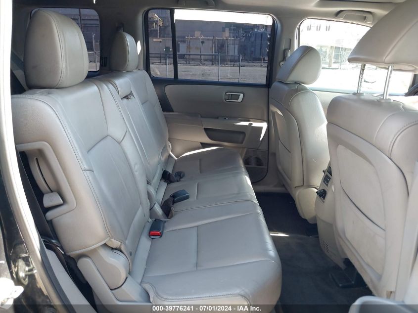 2013 Honda Pilot Ex-L VIN: 5FNYF3H53DB010189 Lot: 39776241