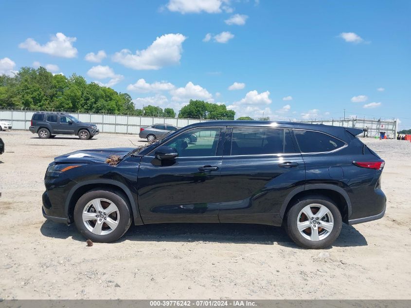 2021 Toyota Highlander Le VIN: 5TDZZRAH2MS536005 Lot: 39776242