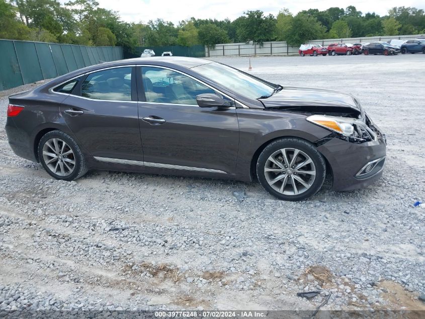 2015 Hyundai Azera VIN: KMHFG4JG0FA453350 Lot: 39776248