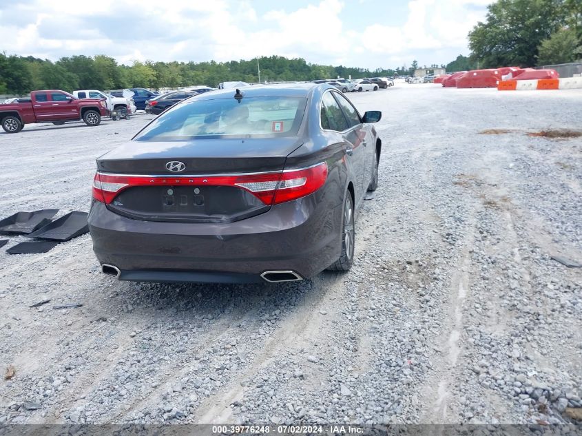 2015 Hyundai Azera VIN: KMHFG4JG0FA453350 Lot: 39776248