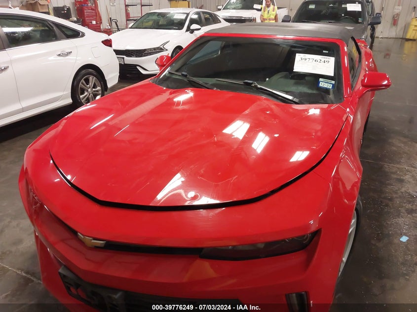 2016 Chevrolet Camaro 1Lt VIN: 1G1FB3DS8G0163161 Lot: 39776249