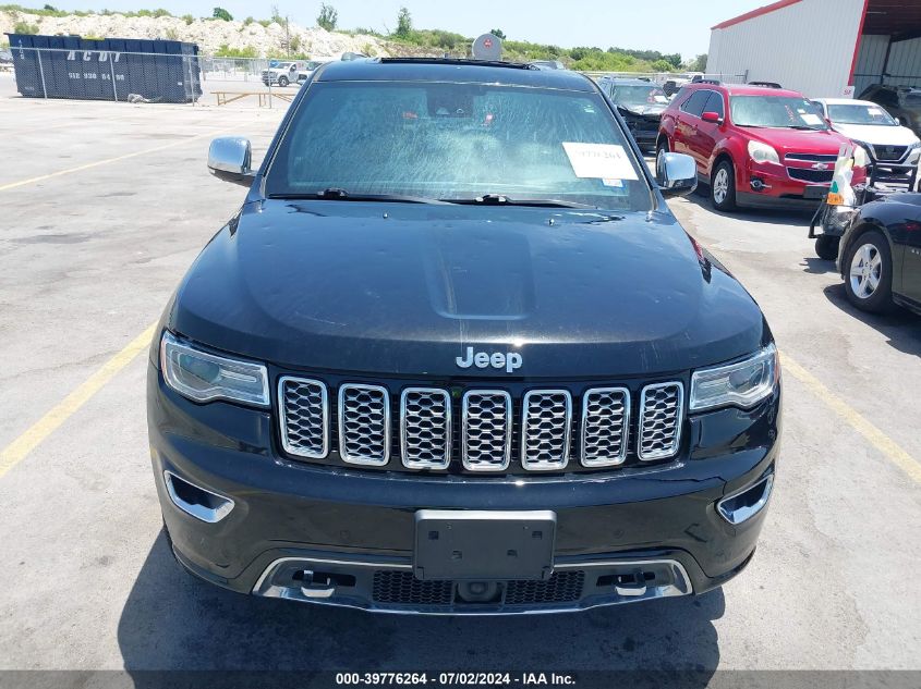 2019 Jeep Grand Cherokee Overland 4X2 VIN: 1C4RJECG1KC805467 Lot: 39776264