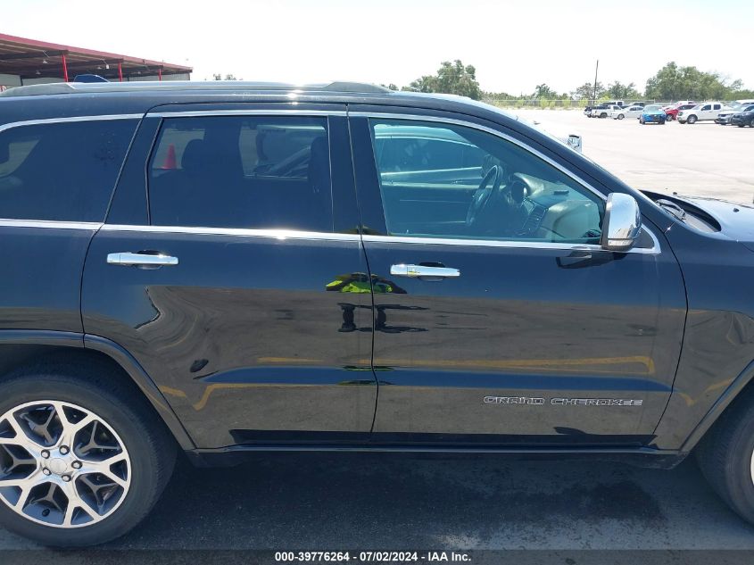 2019 Jeep Grand Cherokee Overland 4X2 VIN: 1C4RJECG1KC805467 Lot: 39776264