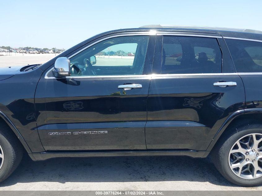 2019 Jeep Grand Cherokee Overland 4X2 VIN: 1C4RJECG1KC805467 Lot: 39776264