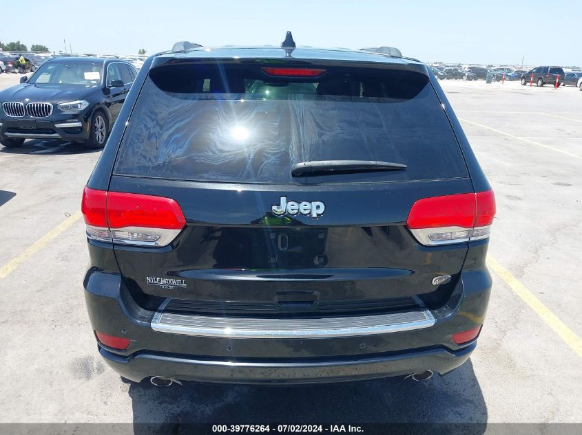 2019 Jeep Grand Cherokee Overland 4X2 VIN: 1C4RJECG1KC805467 Lot: 39776264