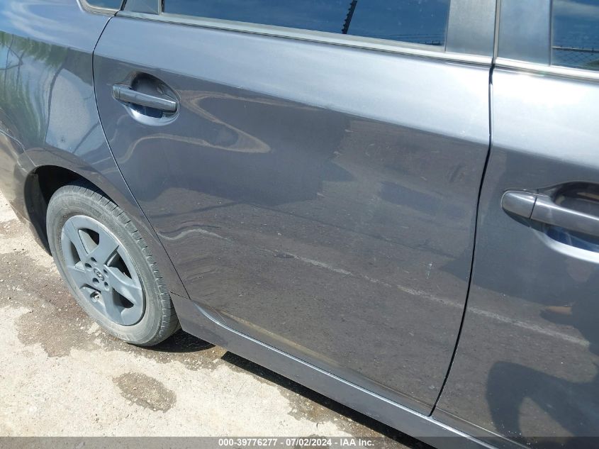 2011 Toyota Prius Two VIN: JTDKN3DU3B1353371 Lot: 39776277