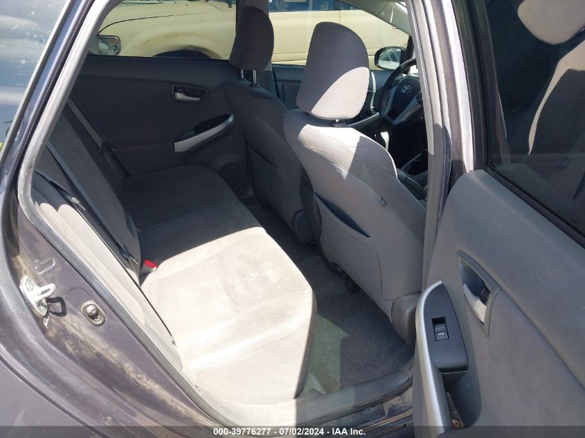 2011 Toyota Prius Two VIN: JTDKN3DU3B1353371 Lot: 39776277