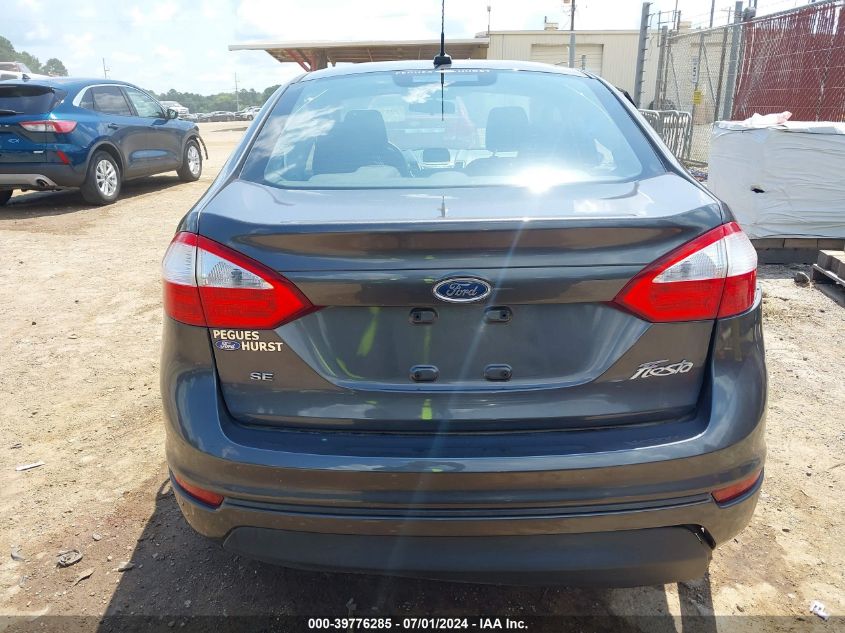 2017 Ford Fiesta Se VIN: 3FADP4BJ4HM117203 Lot: 39776285