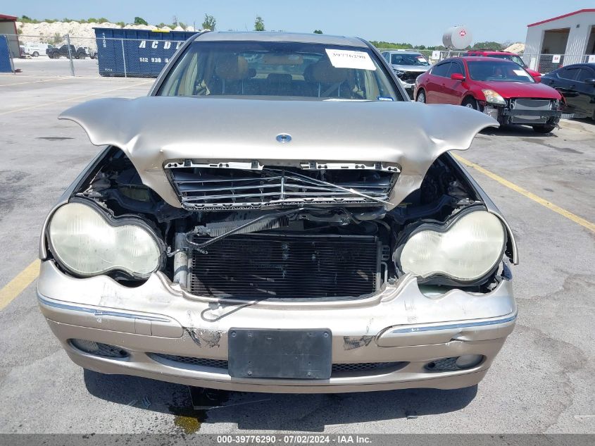 2003 Mercedes-Benz C 240 VIN: WDBRF61J83A489597 Lot: 39776290